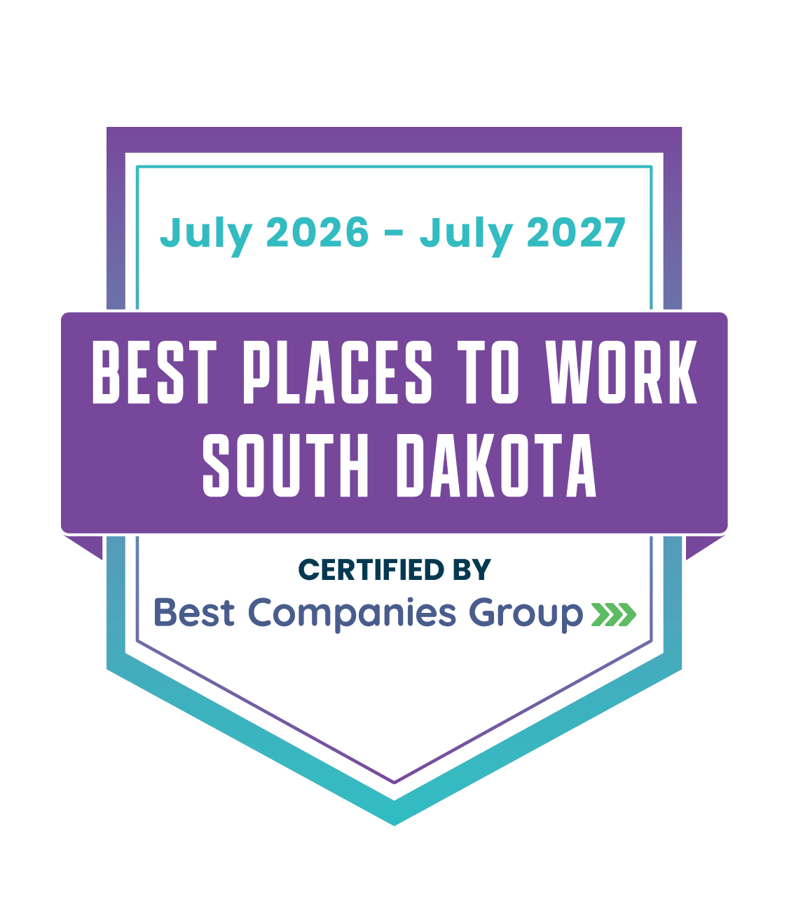 Best Places to work South Dakota july 2026 - july 2027